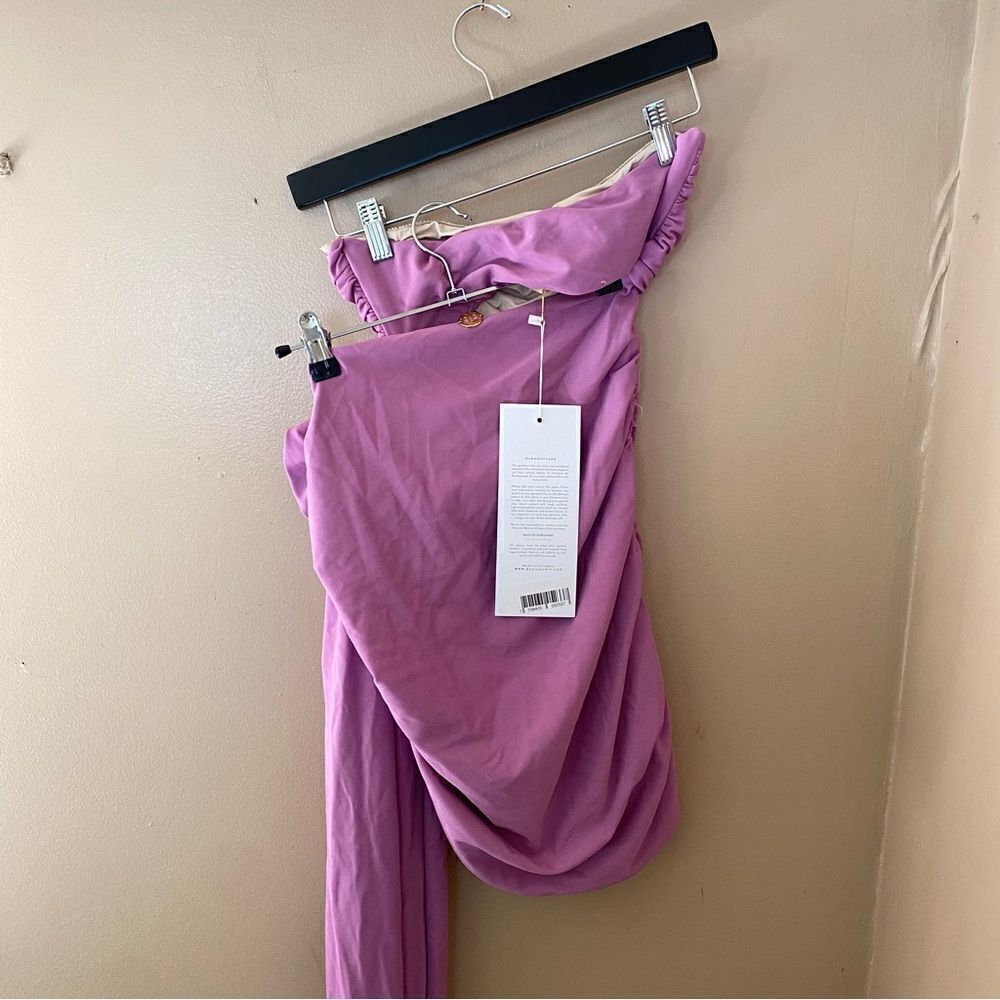 Bahia Maria Mia Gown Mini Dress In Orchid Purple Swimwear Rosette Resort Revolve — image 5 of 8